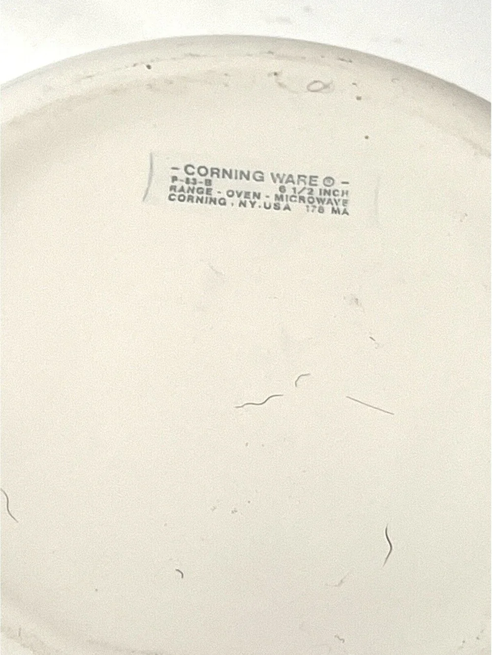 Vtg Corning Ware Blue Cornflower Skillet P-83-B and Pot P-82-B w/ Lids Exc Cond